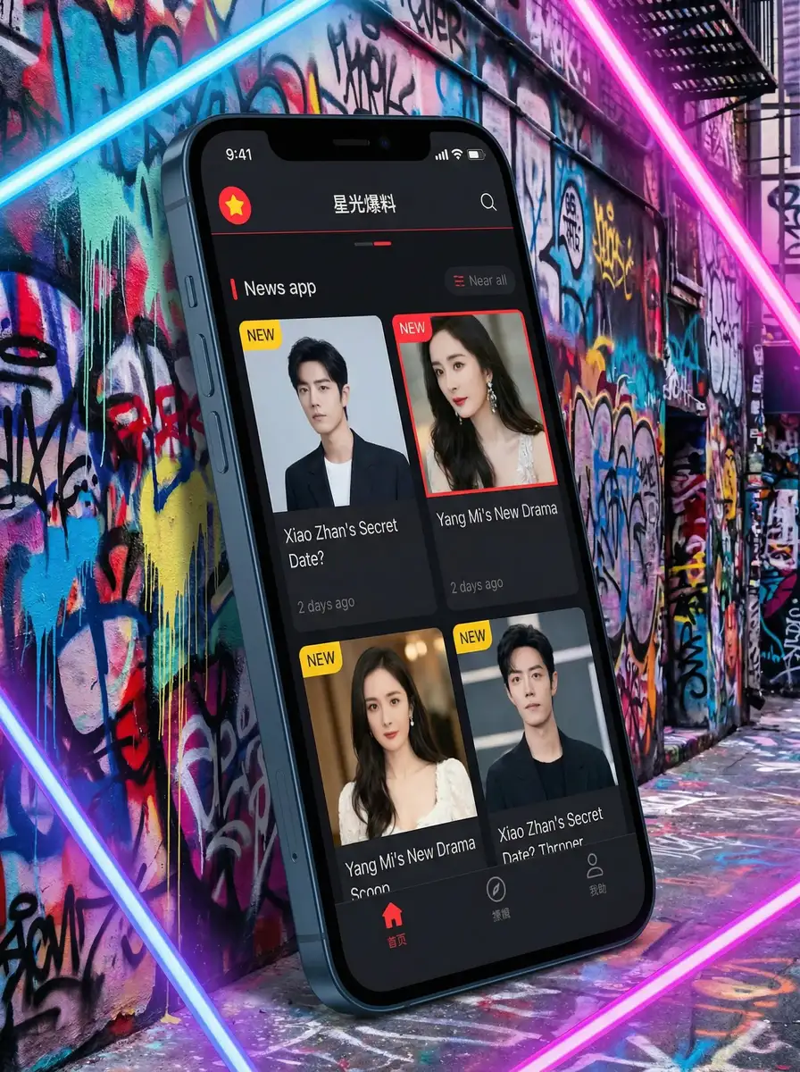 漂流瓶 APP界面展示 - 掌上吃瓜神器